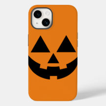 Estuche Halloween Jack-o'-lantern para iPhone Face
