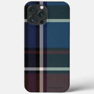 title_seo2 Estuche HAMbWG Tough Xtreme Phone - Blue Plaid