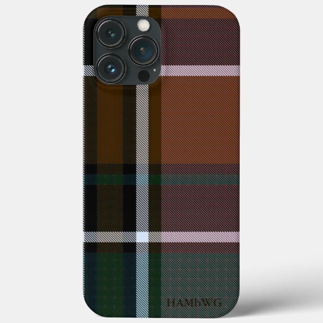 Funda De Case-Mate Para iPhone Estuche HAMbWG Tough Xtreme Phone - Tapado marrón (Reverso )