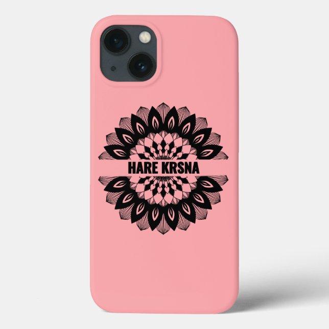 Funda De Case-Mate Para iPhone Estuche Hare Krishna art iPhone / iPad (Reverso)