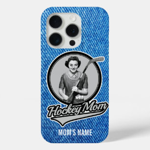 Funda Para iPhone 15 Pro Estuche Hockey Mom iPhone