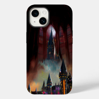Funda Para iPhone 14 De Case-Mate Estuche Hogwarts Tower Phone
