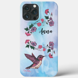 Funda Para iPhone 13 Pro Max Estuche Hummingbird para iPhone