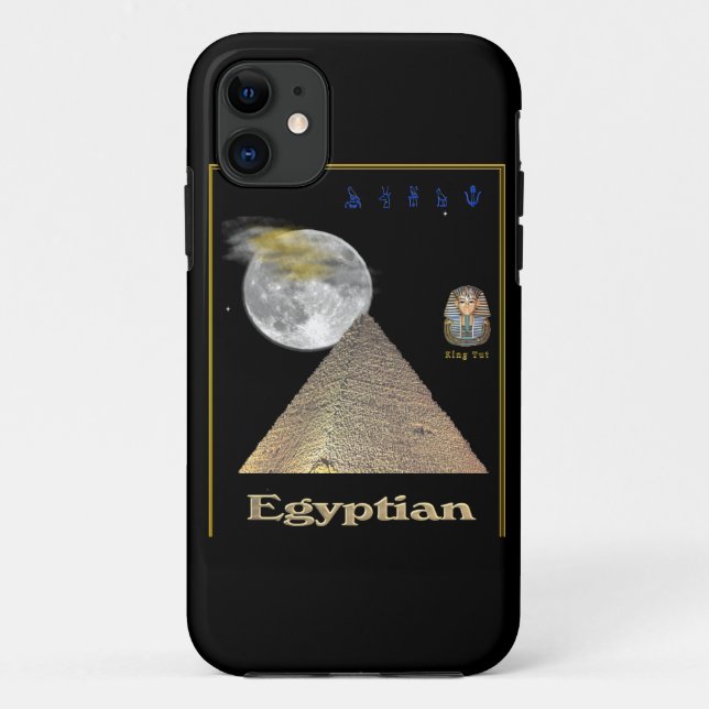 Funda De Case-Mate Para iPhone Estuche i-phone de pirámides egipcias (Reverso)