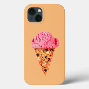 Funda Para iPhone 13 Estuche Ice Cream Pizza Funda-Mate para iPhone