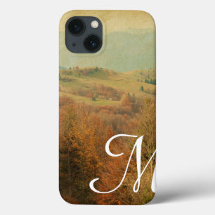 Funda Para iPhone 13 Estuche IPAD Monograma de rodaje en el lado del ca