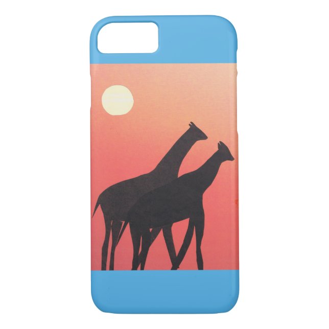 Funda De Case-Mate Para iPhone estuche iphone con diseño de jirafa (Reverso)