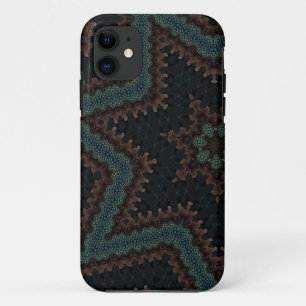 Funda Para iPhone 11 estuche iphone de estrella fractal