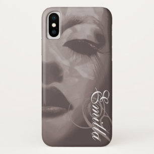 Funda Para iPhone X Estuche iphone de moda mono pintado de glamour