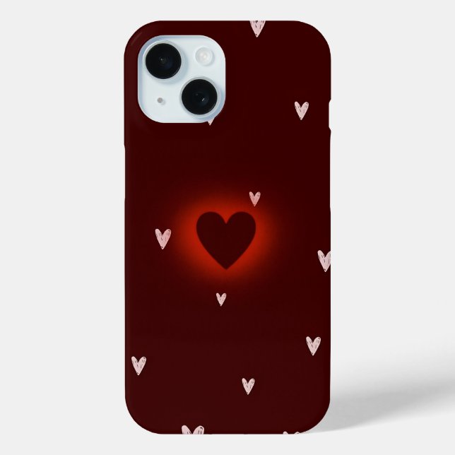 Funda De Case-Mate Para iPhone Estuche iphone Hearts (Reverso )