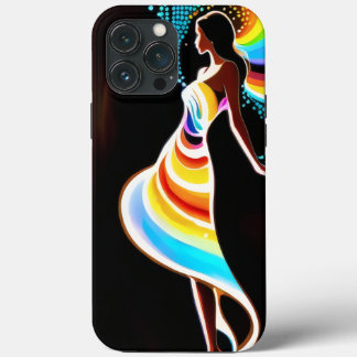 Funda Para iPhone 13 Pro Max Estuche iPhone / iPad de serenidad arcoiris