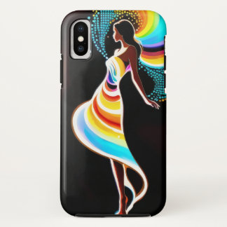 Funda Para iPhone X Estuche iPhone / iPad de serenidad arcoiris