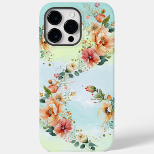 Funda Para iPhone 14 Pro Max De Case-Mate Estuche iPhone / iPad, flores acuáticas