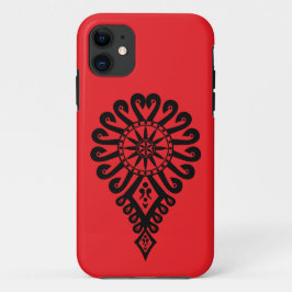 Funda Para iPhone 11 Estuche iPhone / iPad Patrón folk de las tierras a