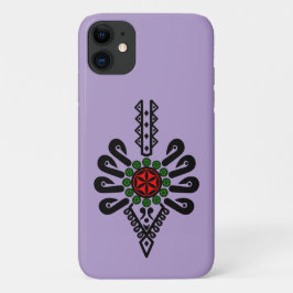 Funda Para iPhone 11 Estuche iPhone / iPad Patrón folk de las tierras a