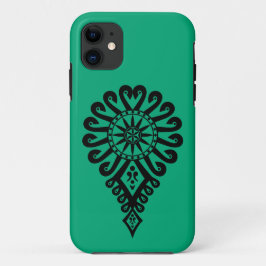 Funda Para iPhone 11 Estuche iPhone / iPad Patrón folk de las tierras a