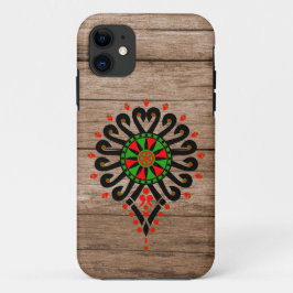 Funda Para iPhone 11 Estuche iPhone / iPad Patrón folk de las tierras a