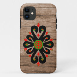 Funda Para iPhone 11 Estuche iPhone / iPad Patrón folk de las tierras a