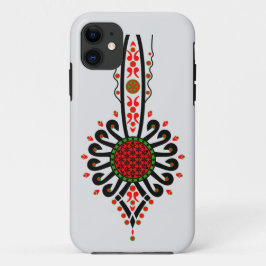 Funda Para iPhone 11 Estuche iPhone / iPad Patrón folk de las tierras a