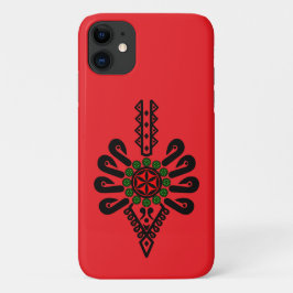 Funda Para iPhone 11 Estuche iPhone / iPad Patrón folk de las tierras a