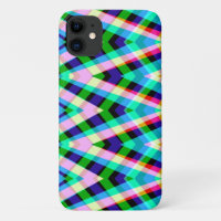 estuche iPhone / iPad, un multicolor brillante y b