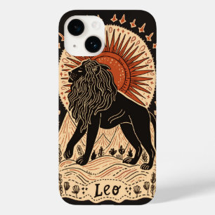 Funda Para iPhone 14 De Case-Mate Estuche iPhone Leo Celestial Zodiac Art
