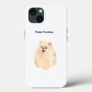 Funda Para iPhone 13 Estuche IPhone Puppy Paradise