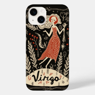 Funda Para iPhone 14 De Case-Mate Estuche iPhone Virgo Celestial Zodiac Art