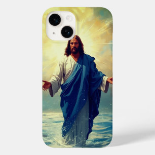 Funda Para iPhone 14 De Case-Mate estuche Jesus On Water iPhone / iPad