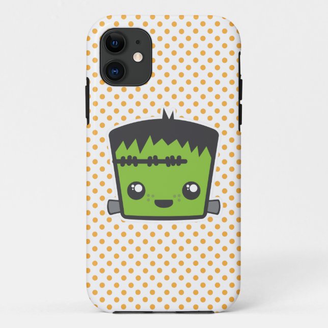 Funda De Case-Mate Para iPhone Estuche Kawaii Frankenstein para iPhone (Reverso)