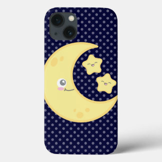 Funda Para iPhone 13 Estuche Kawaii Moon y Stars iPad Air