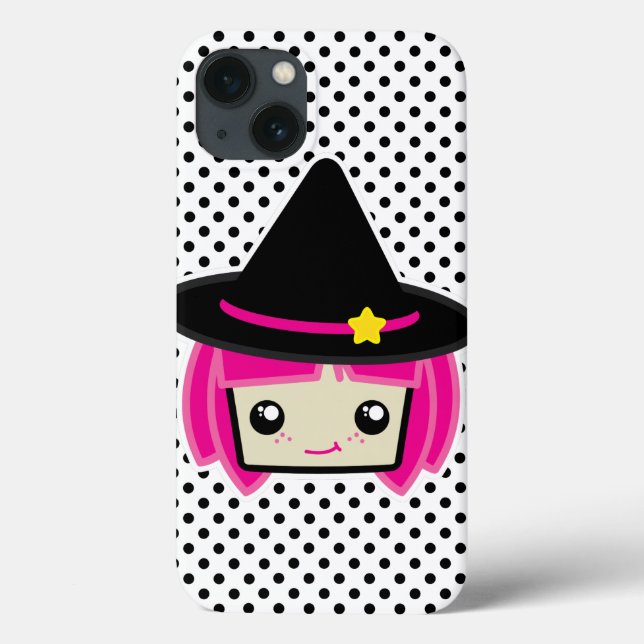 Funda De Case-Mate Para iPhone Estuche Kawaii Pink Haired Witch iPad Air (Reverso)