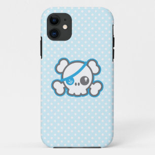 Funda Para iPhone 11 Estuche Kawaii Pirate Skull para iPhone