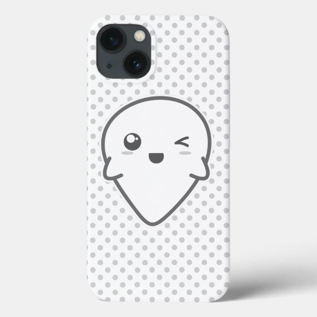 Funda De Case-Mate Para iPhone Estuche Kawaii Winking Ghost iPad Air (Reverso)