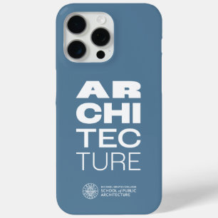 Funda Para iPhone 15 Pro Max Estuche Kean MGC Architecture iPhone / iPad