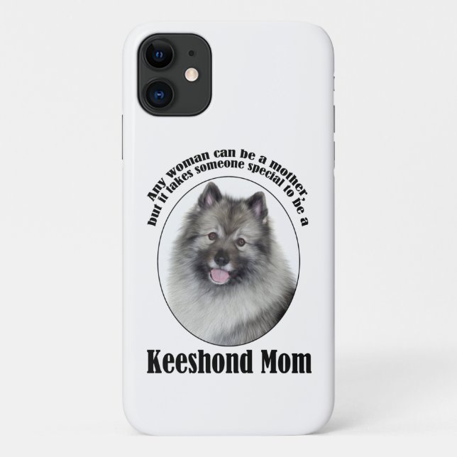 Funda De Case-Mate Para iPhone Estuche Keeshond Mom Smart Phone (Reverso)