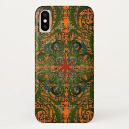 Funda Para iPhone X Estuche Khokhloma Exotique para iPhone