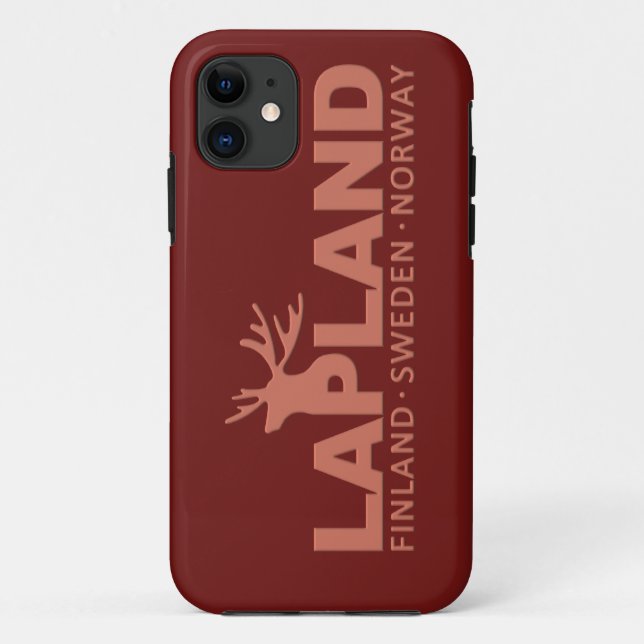 Funda De Case-Mate Para iPhone estuche LAPLAND para iPhone (Reverso)