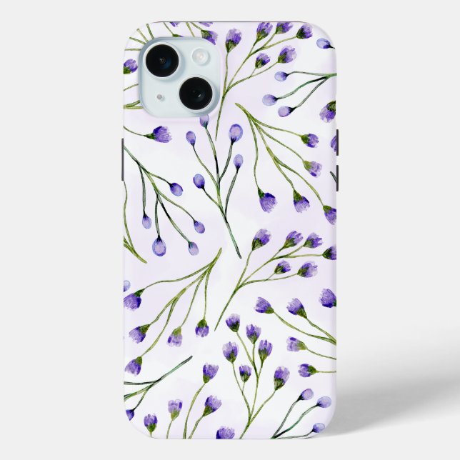 Funda De Case-Mate Para iPhone Estuche Lavender Floral para iPhone / iPad (Reverso )