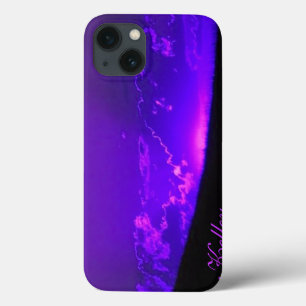 Funda Para iPhone 13 Estuche Lavender Sunset iPad *Personalize*