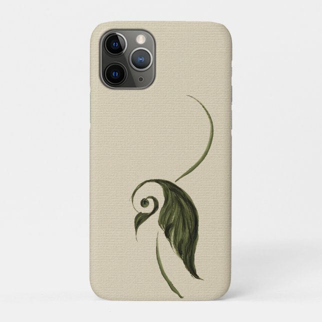 Funda De Case-Mate Para iPhone Estuche Leafy bird iPhone (Reverso)