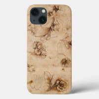 Estuche Leonardo Da Vinci Flower IPhone