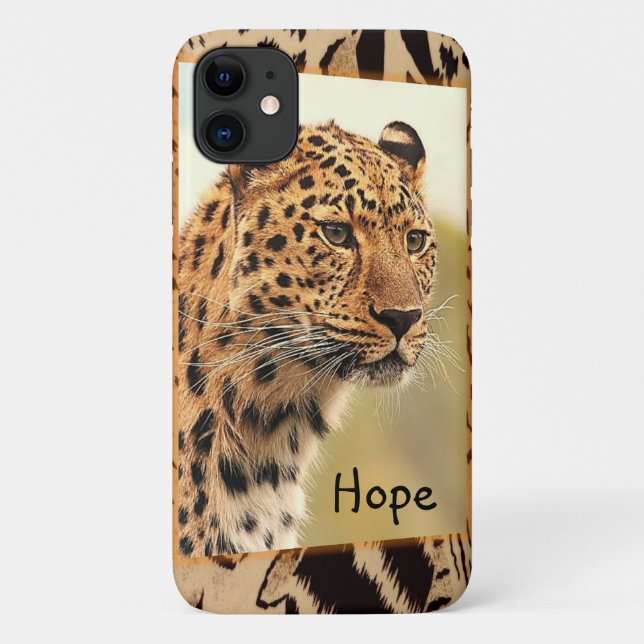 Funda De Case-Mate Para iPhone Estuche Leopard Iphone (Reverso)