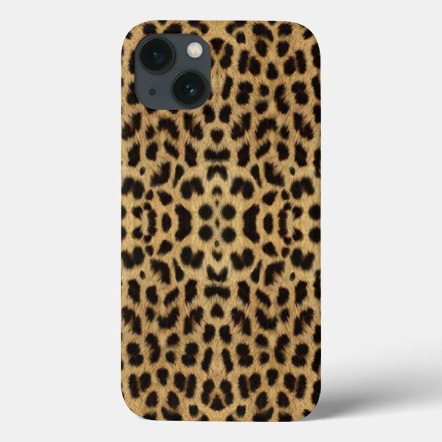 Funda De Case-Mate Para iPhone Estuche Leopard Print iPad (Reverso)