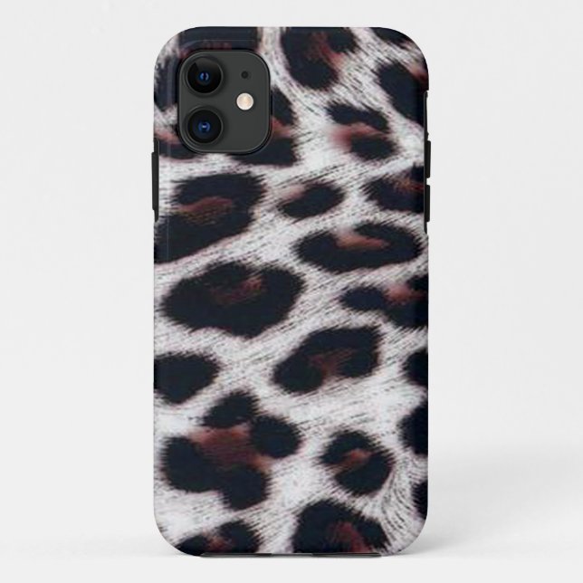 Funda De Case-Mate Para iPhone Estuche Leopard Print IPhone (Reverso)