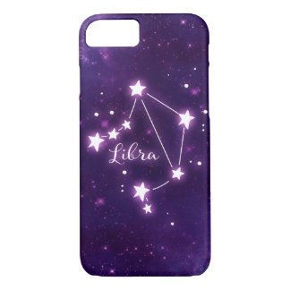 Funda Para iPhone 8/7 Estuche Libra Zodiac Constellation Phone