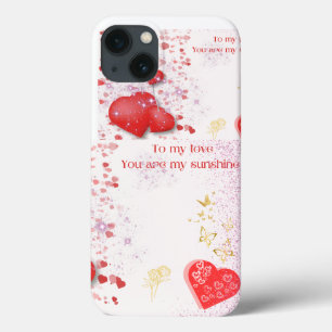 Funda Para iPhone 13 Estuche Love Phone