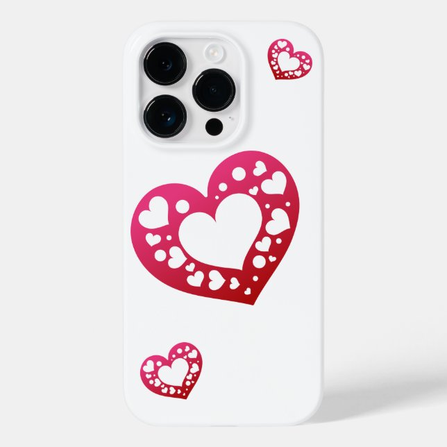Funda De Case-Mate Para iPhone Estuche Lovely Hearts iPhone / iPad (Reverso )