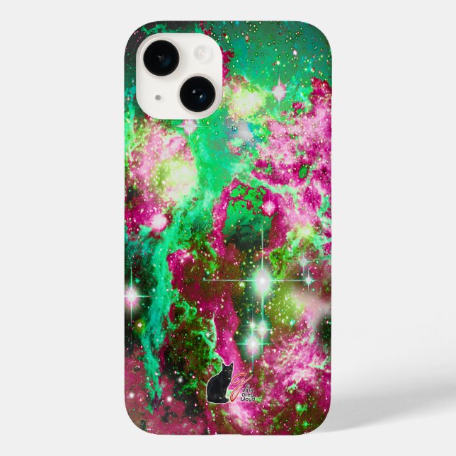 Funda De Case-Mate Para iPhone Estuche Luminoso Star Field Phone (Reverso )
