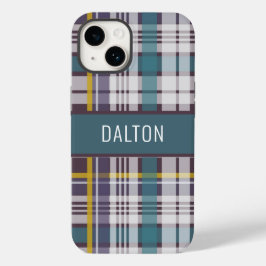 Funda Para iPhone 14 De Case-Mate Estuche Madras Plaid Phone